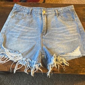 Size 12 women high waisted shorts